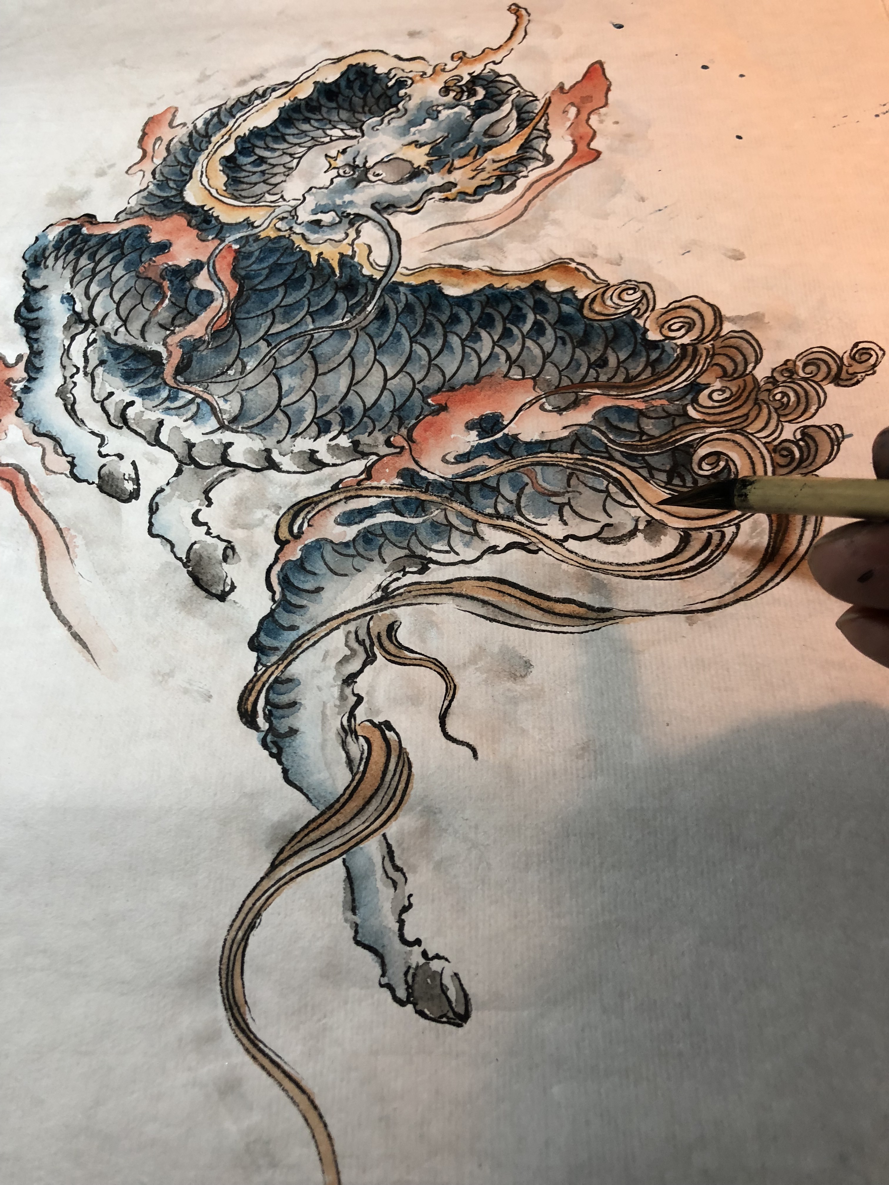 麒麟画法——由龙出品