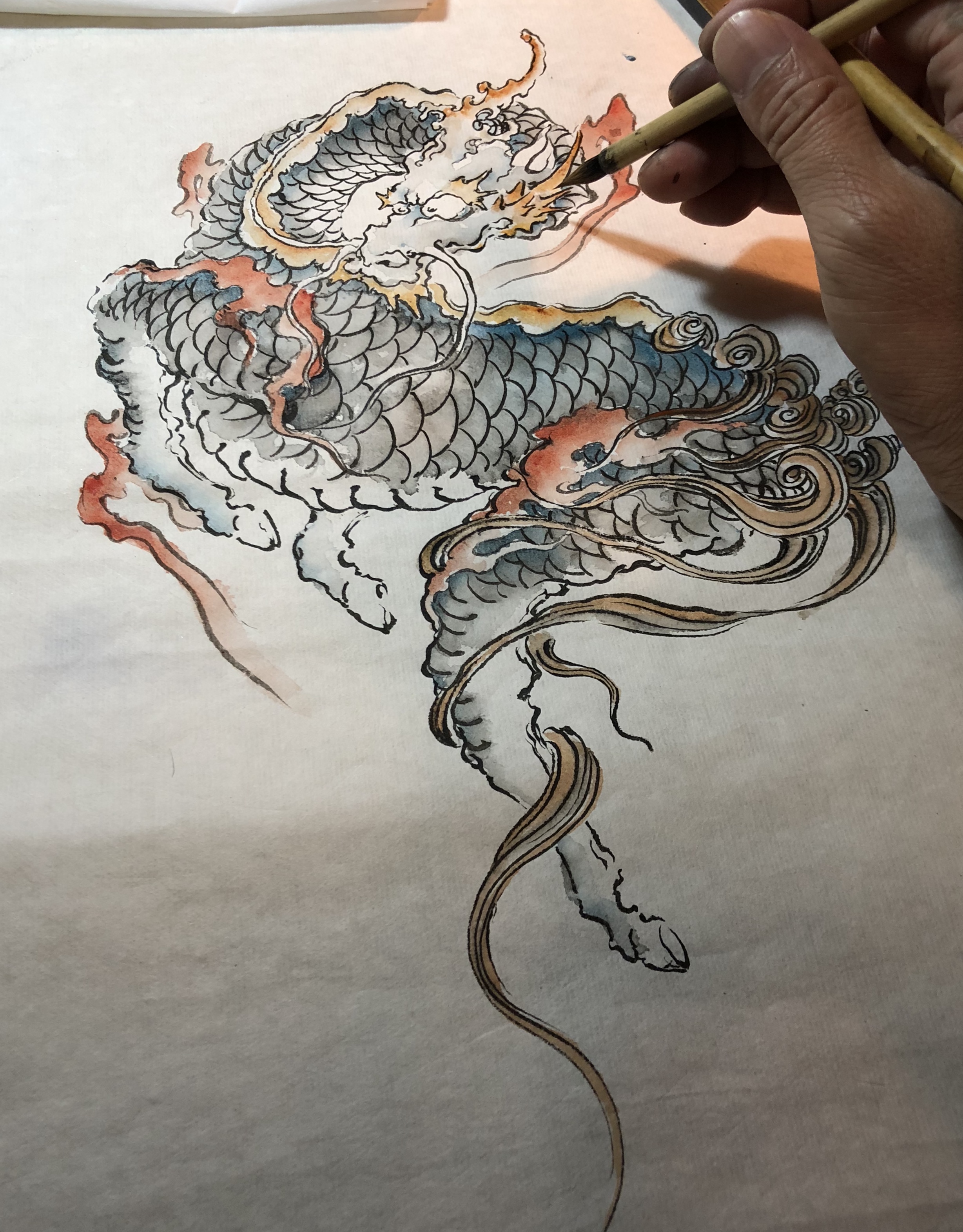 麒麟画法——由龙出品