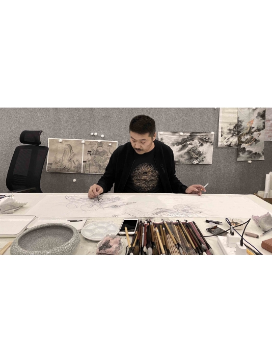 由龙绘麒麟稿